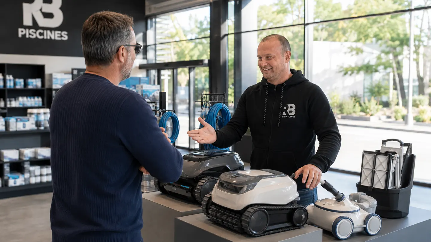 Robot électrique, hydraulique ou sans fil : lequel choisir ? — conseil illustré par RB Piscines à Valence (3)