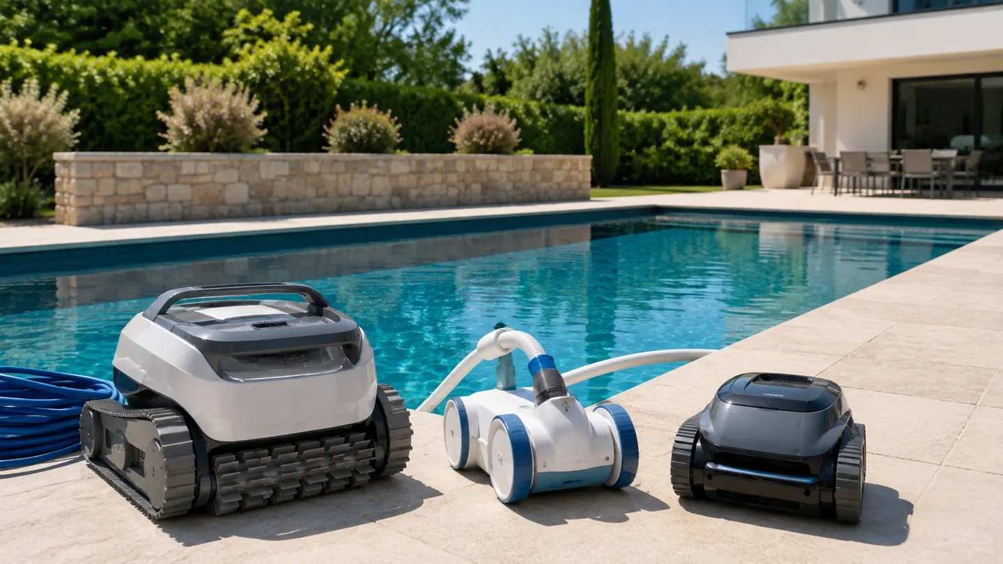 Robot électrique, hydraulique ou sans fil : lequel choisir ? — conseil RB Piscines à Valence