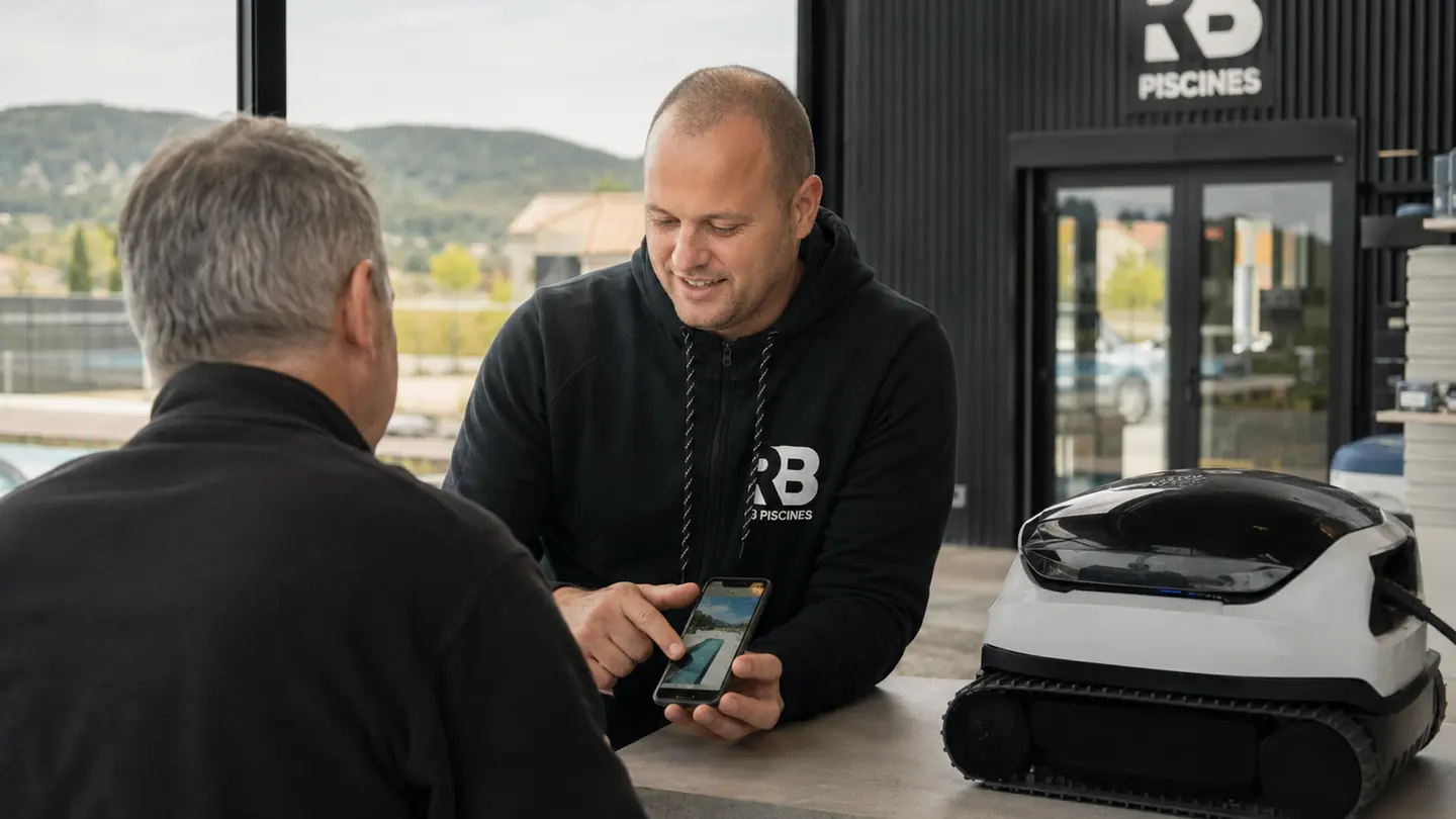 Pourquoi mon robot se bloque-t-il ou laisse-t-il des zones sales ? — conseil RB Piscines à Valence